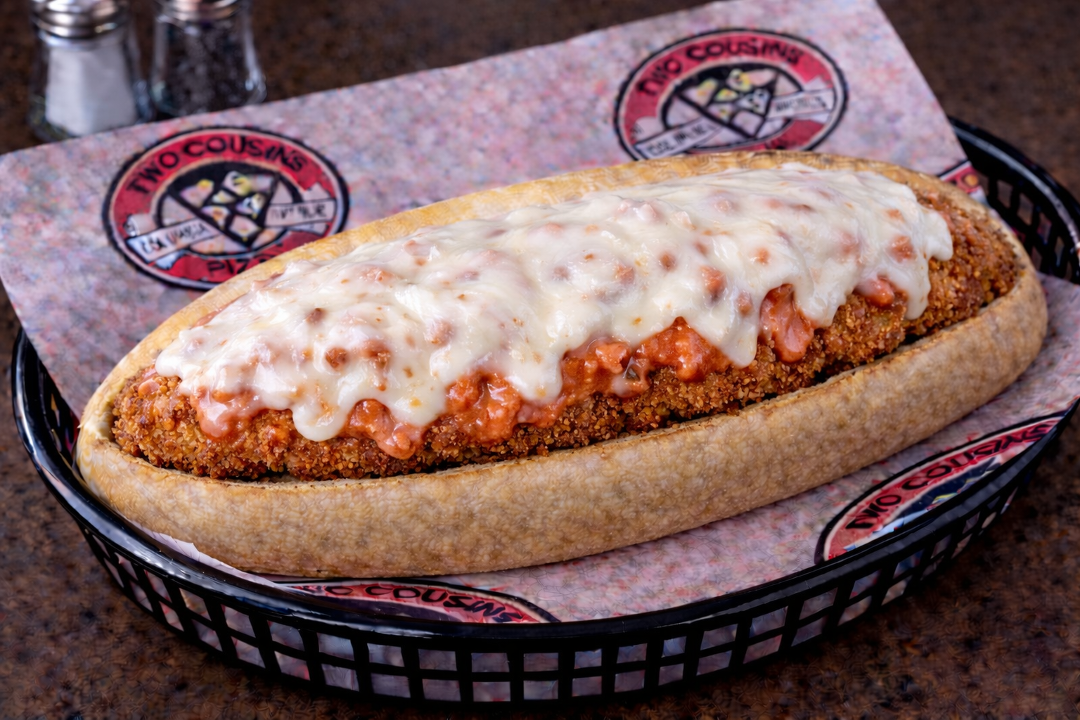 Chicken Vodka Parmesan Sub.