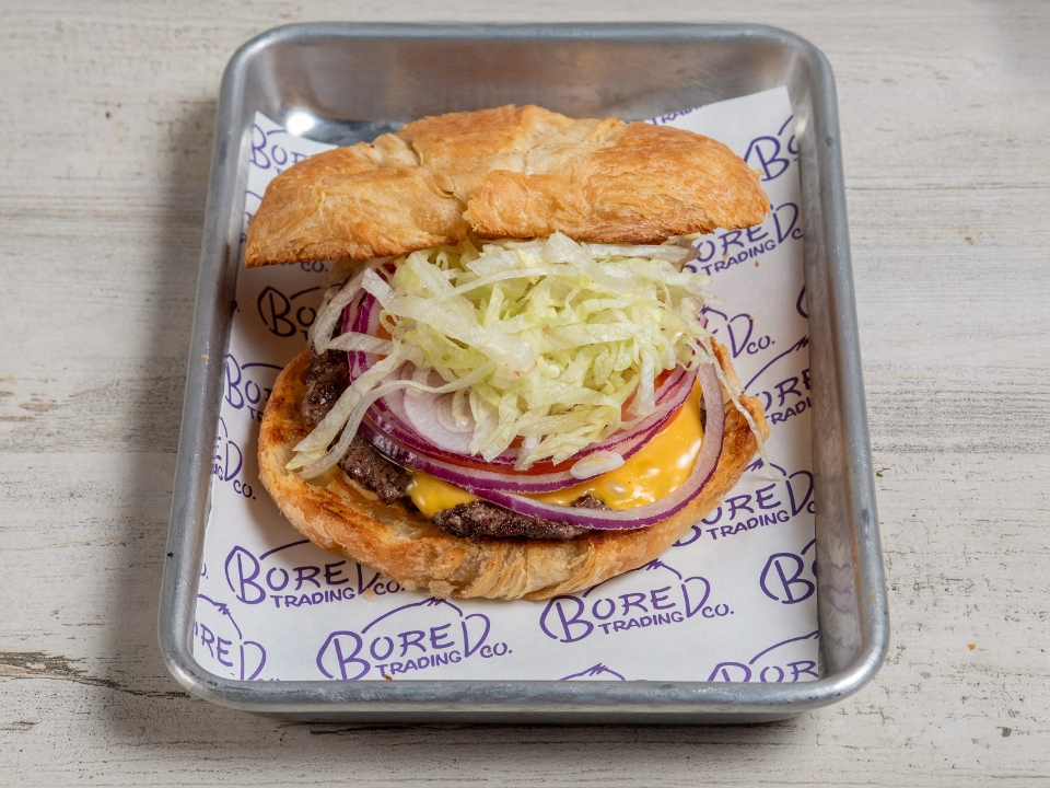 Croissant Burger.