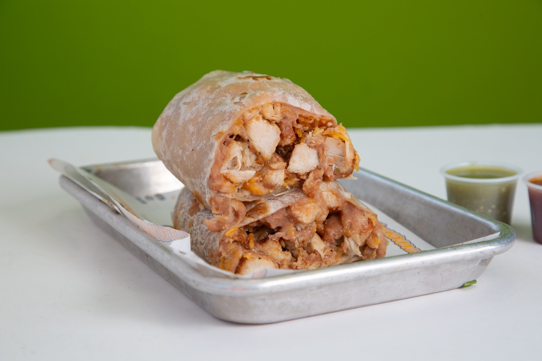 Grilled Chicken Burrito.