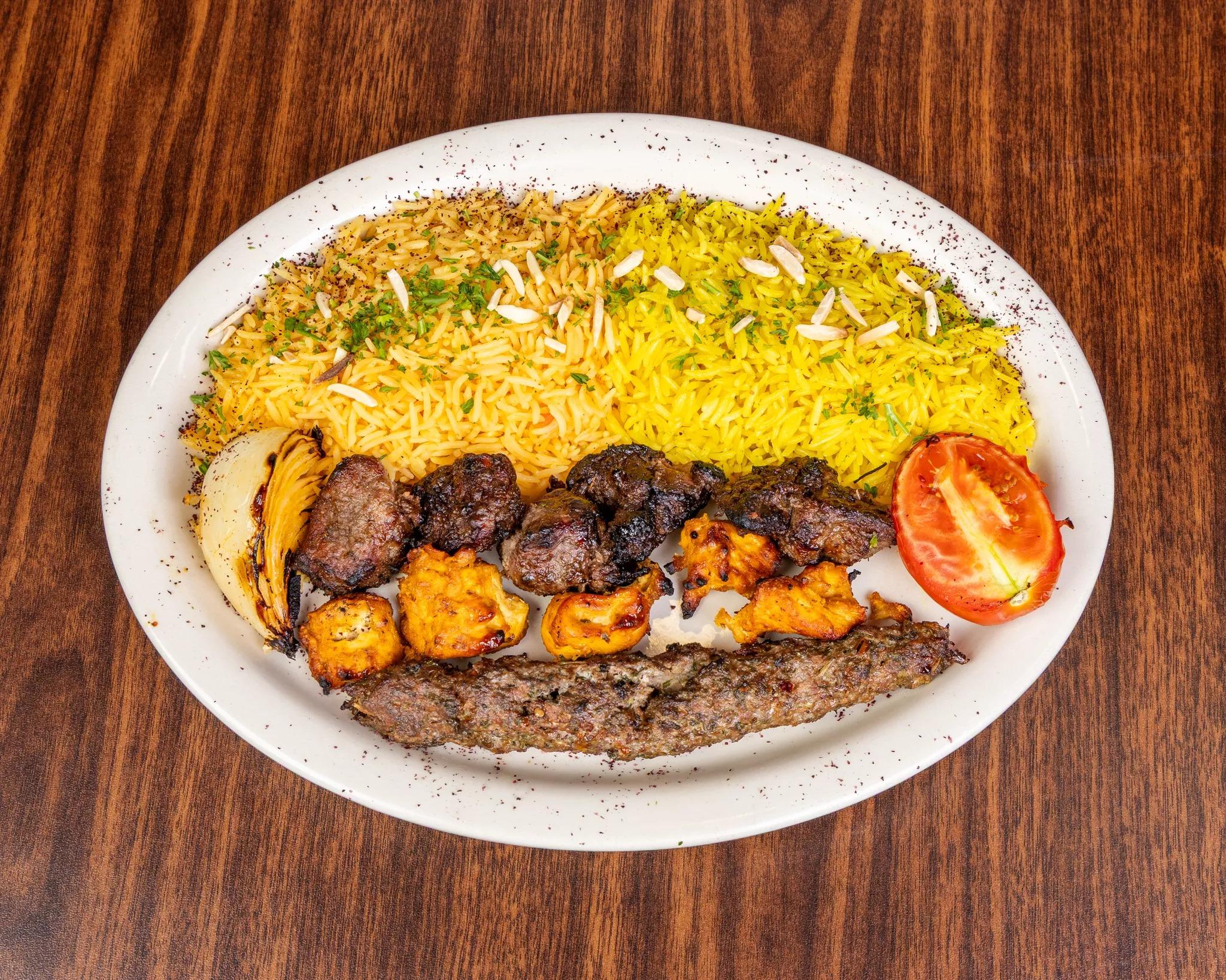 Mixed Grill Platter.