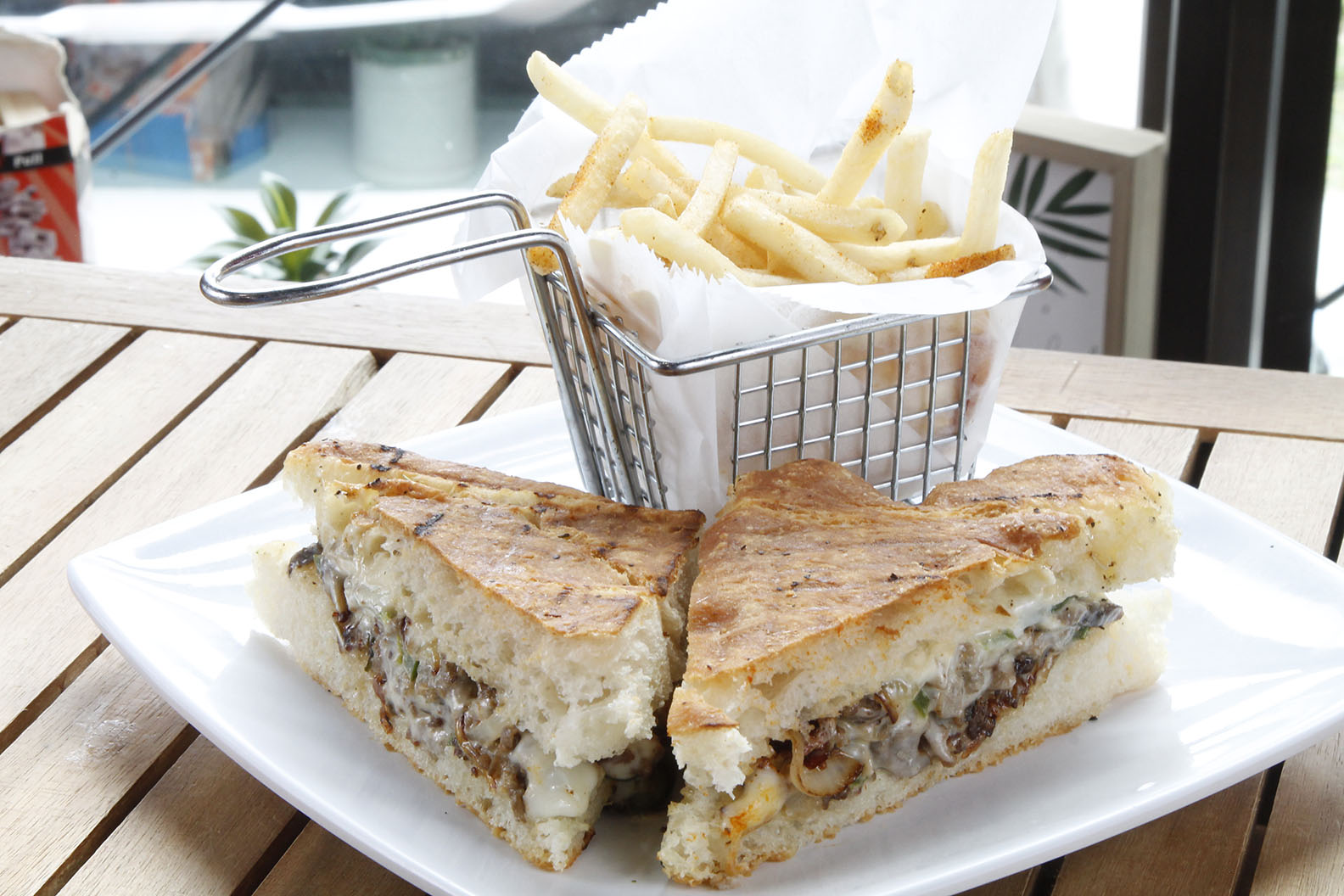 The Spicy Philly Panini.