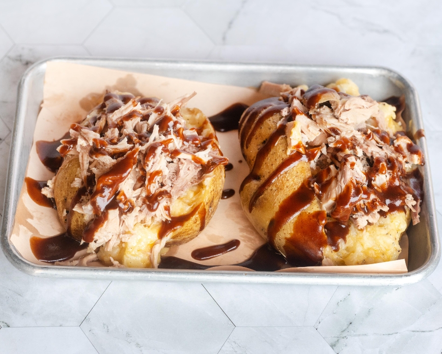 BBQ Stuffed Spud.