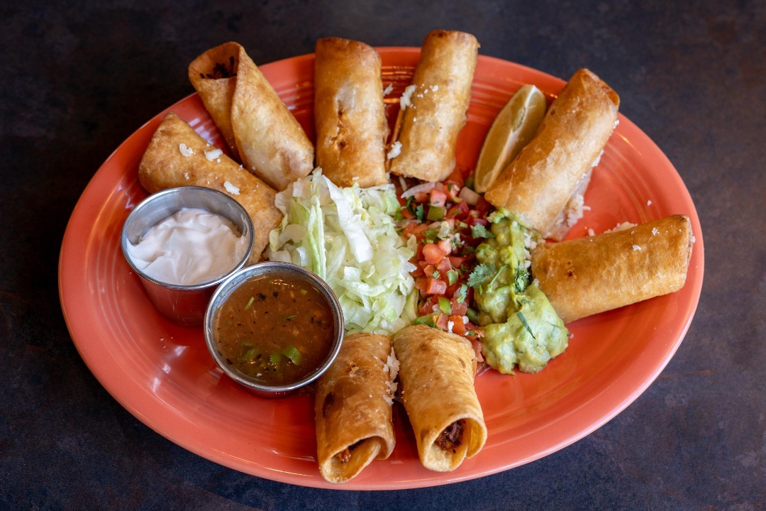 Chicken Flautas.