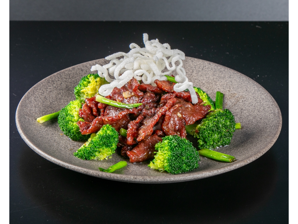 Lunch Mongolian Beef.