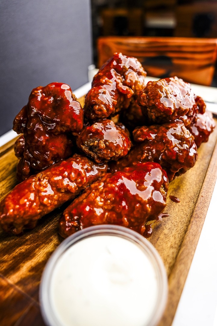 Mango Habanero Wings.