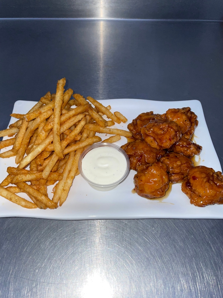 Busta Balls & Fries.