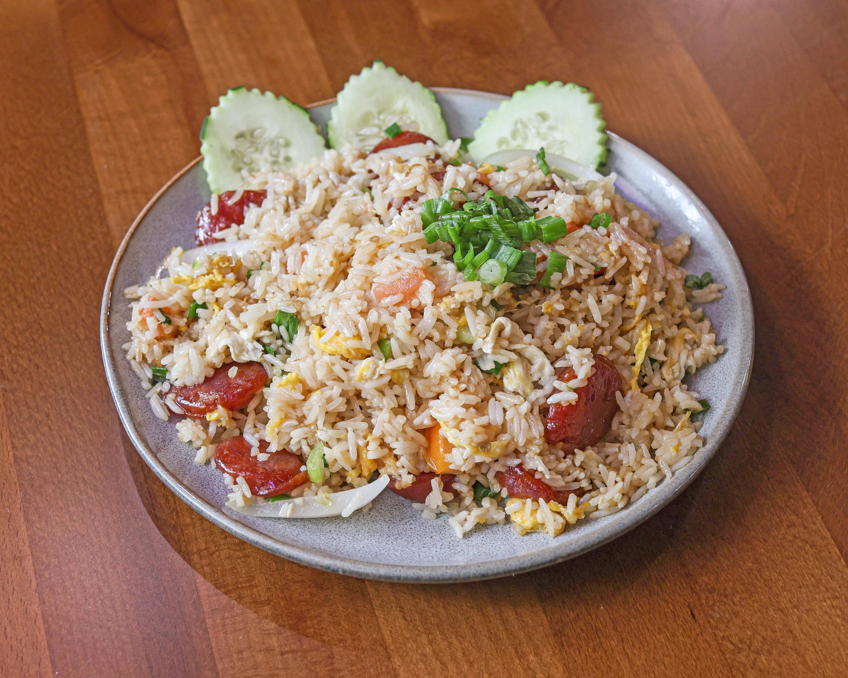 R3 Sweet Sausage Fried Rice.