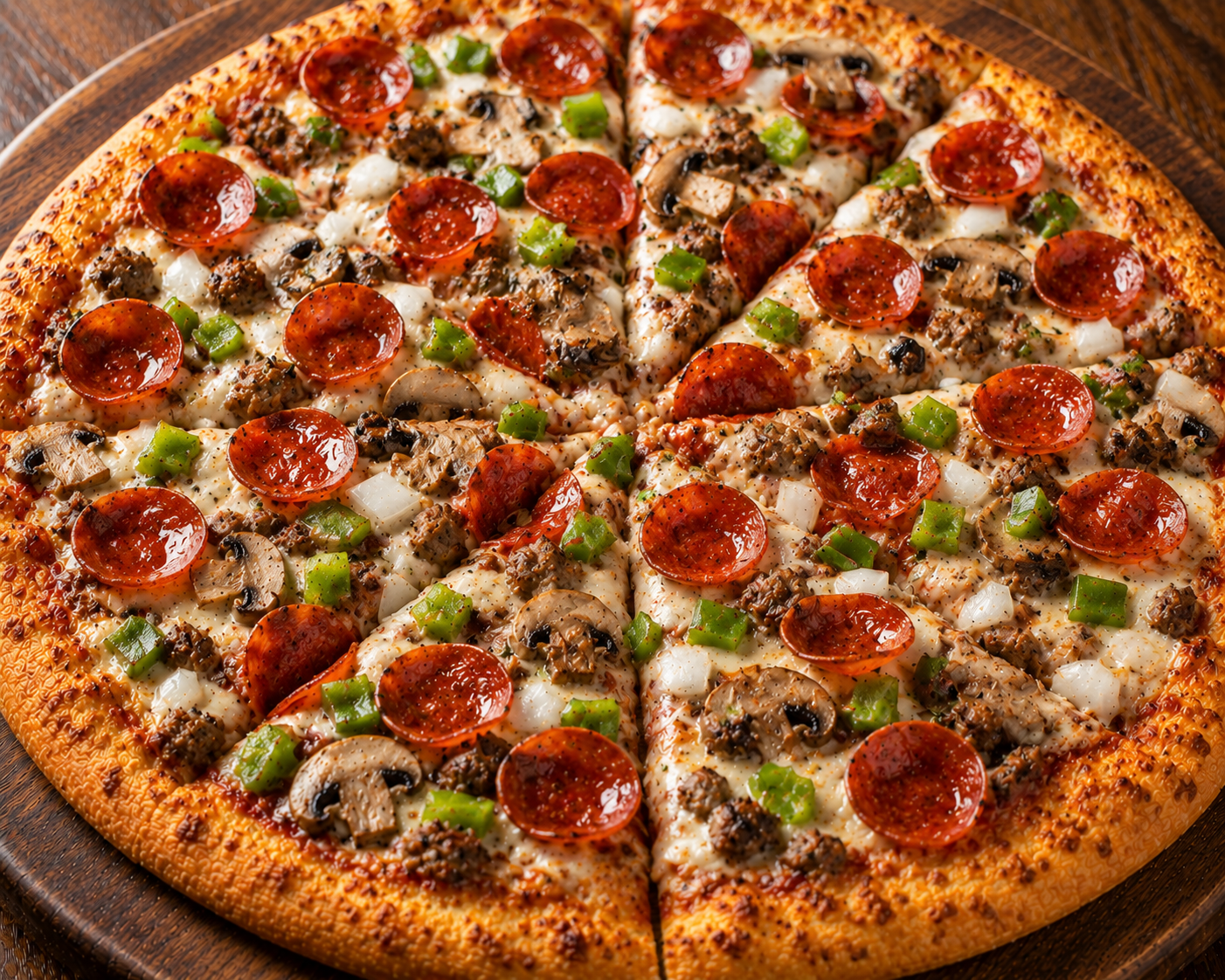Deluxe Pizza 16”.