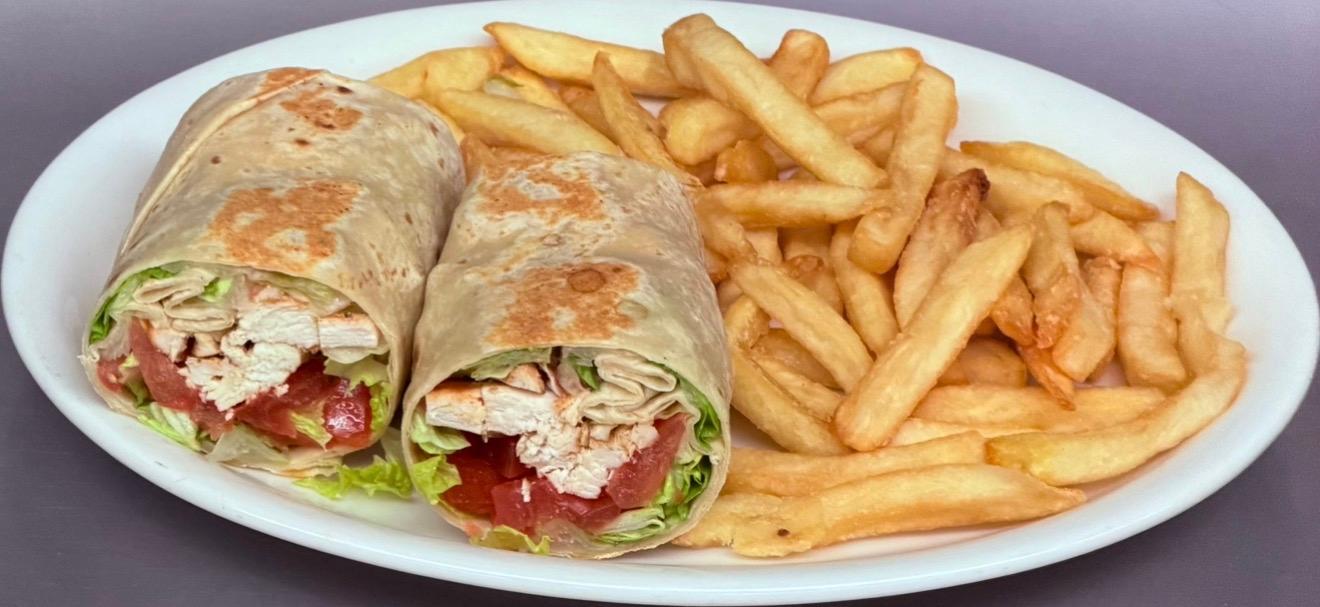 Grilled Chicken Wrap.