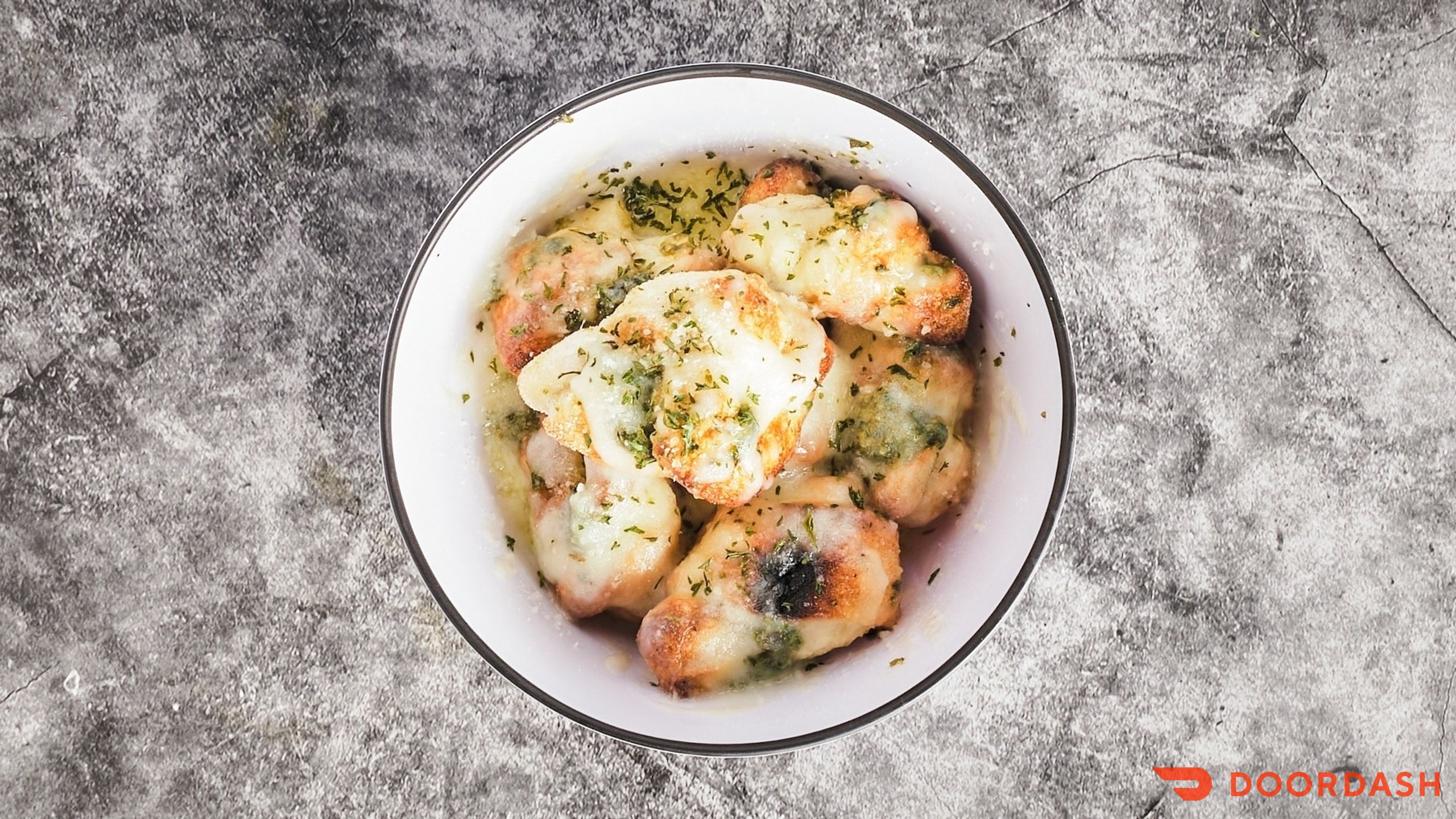 Cheesy Garlic Knots.