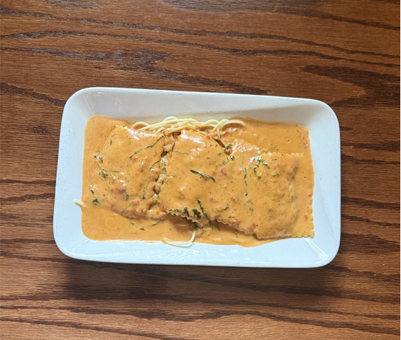 Lobster Ravioli.