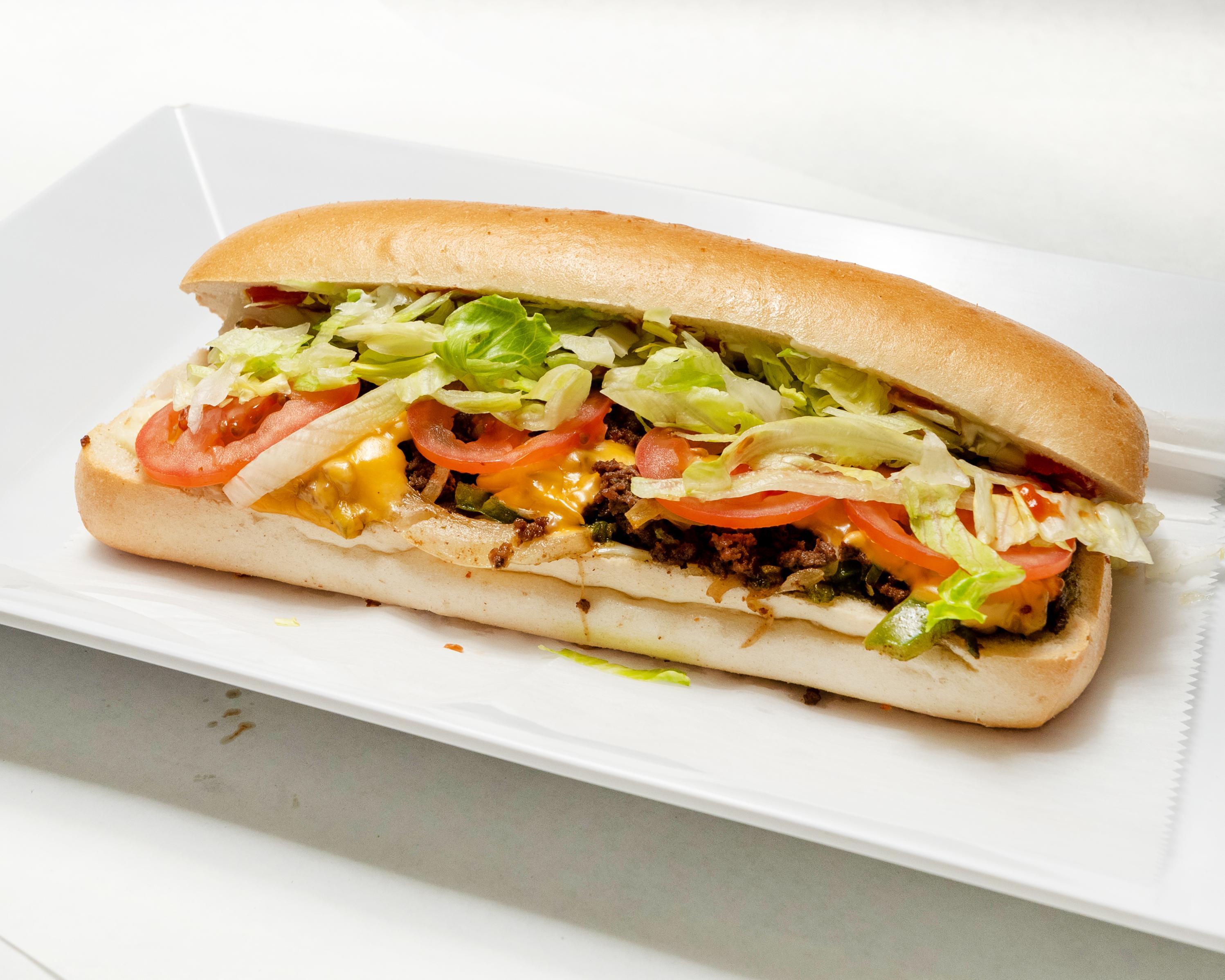S8: Fancy Chopped Cheese Sandwich.