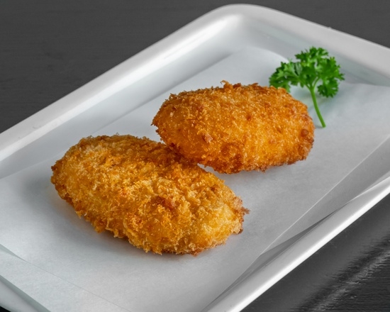 Side Mixed Croquettes 1 Japanese Potato, 1 Kani Cream.