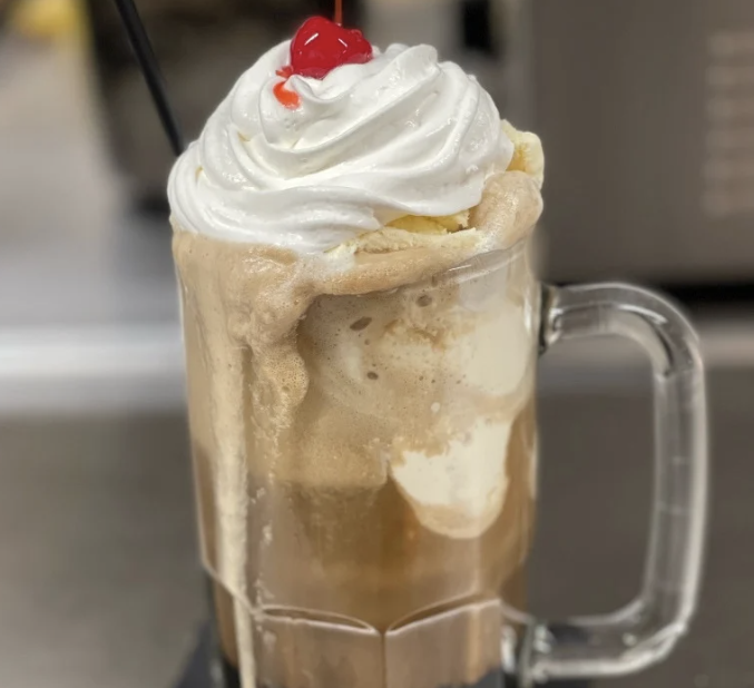 Boomtown Root Beer Float.
