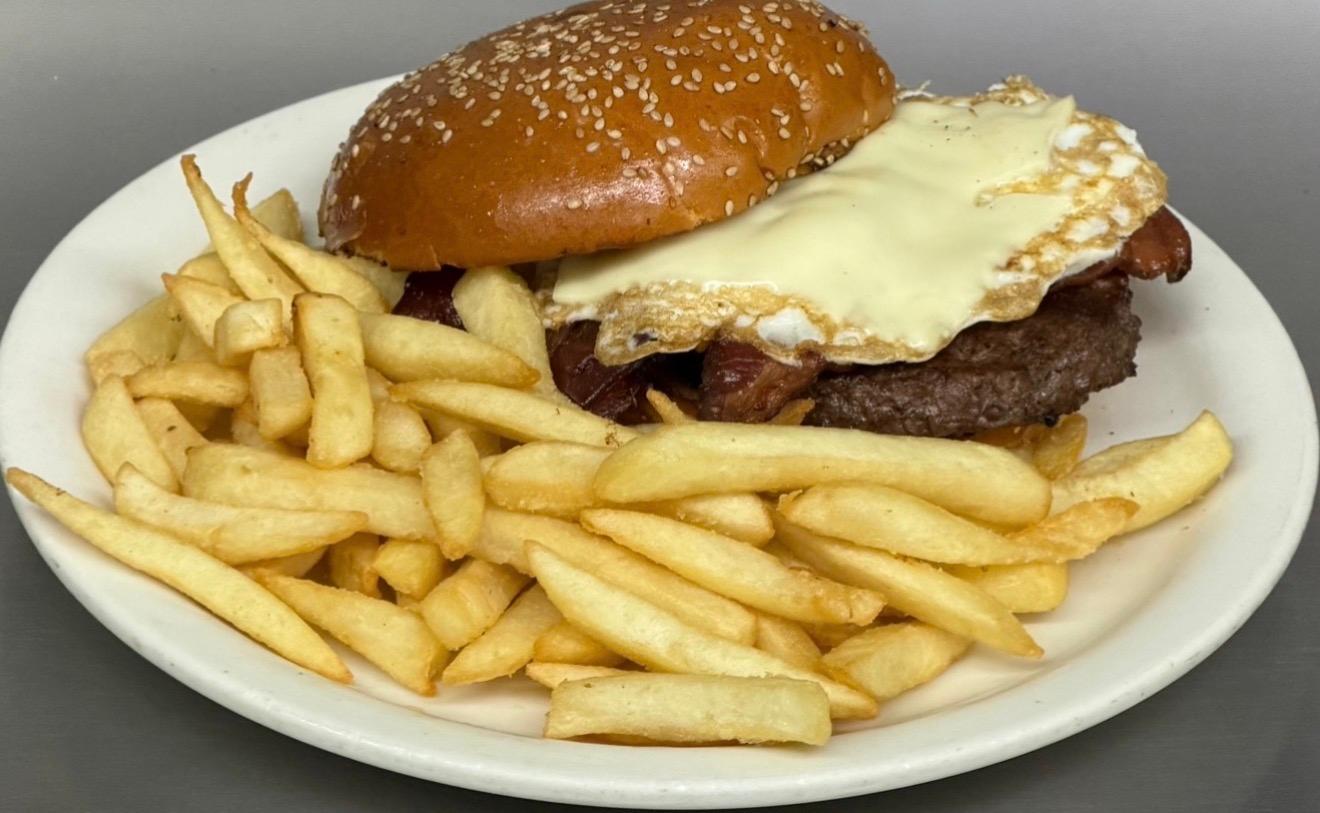 Good Morning Burger Deluxe.