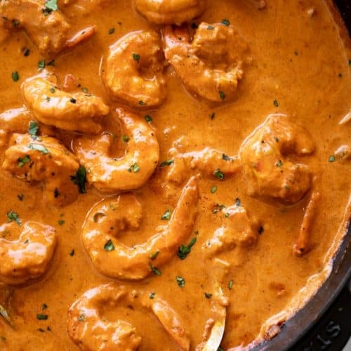 Shrimp Tikka Masala.