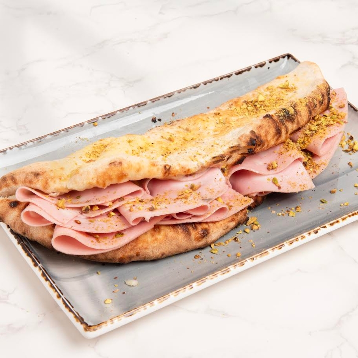 Mortadella Sandwich.