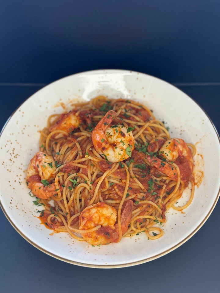 Shrimp Fra Diavolo*.