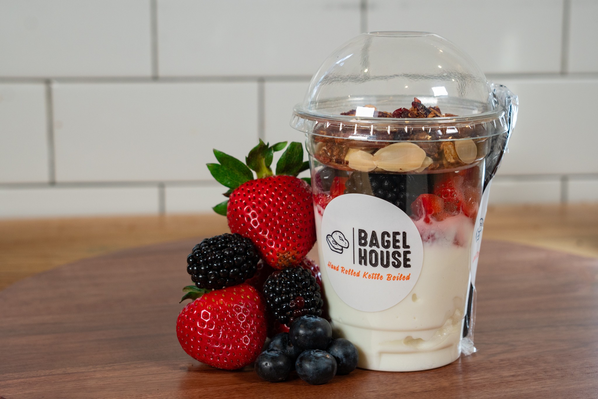 Mixed Fruit Granola Parfait.
