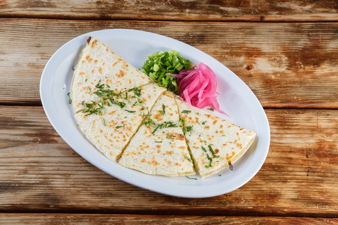 Cheese Quesadilla.