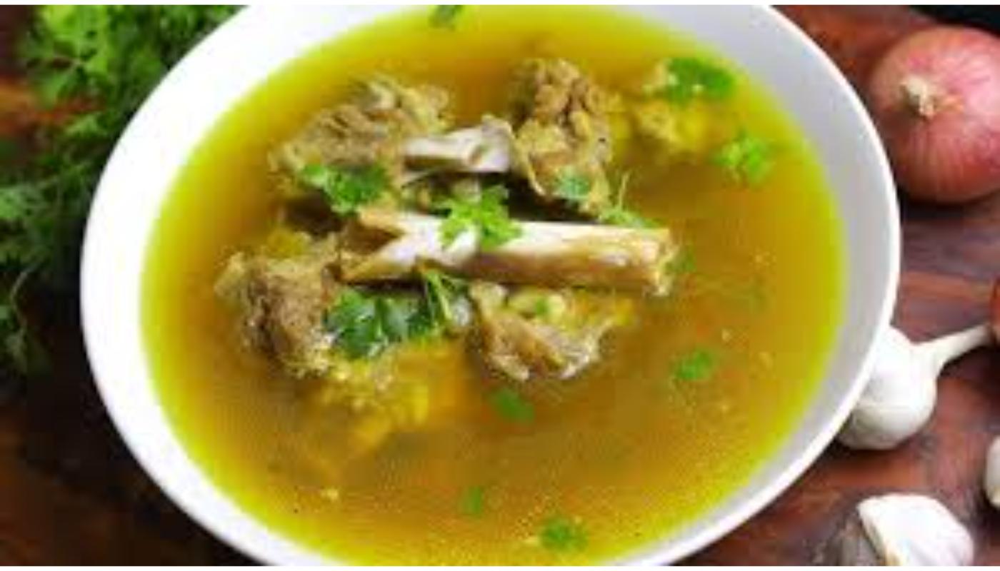Bone-In Mutton Pepper Soup, Halal.