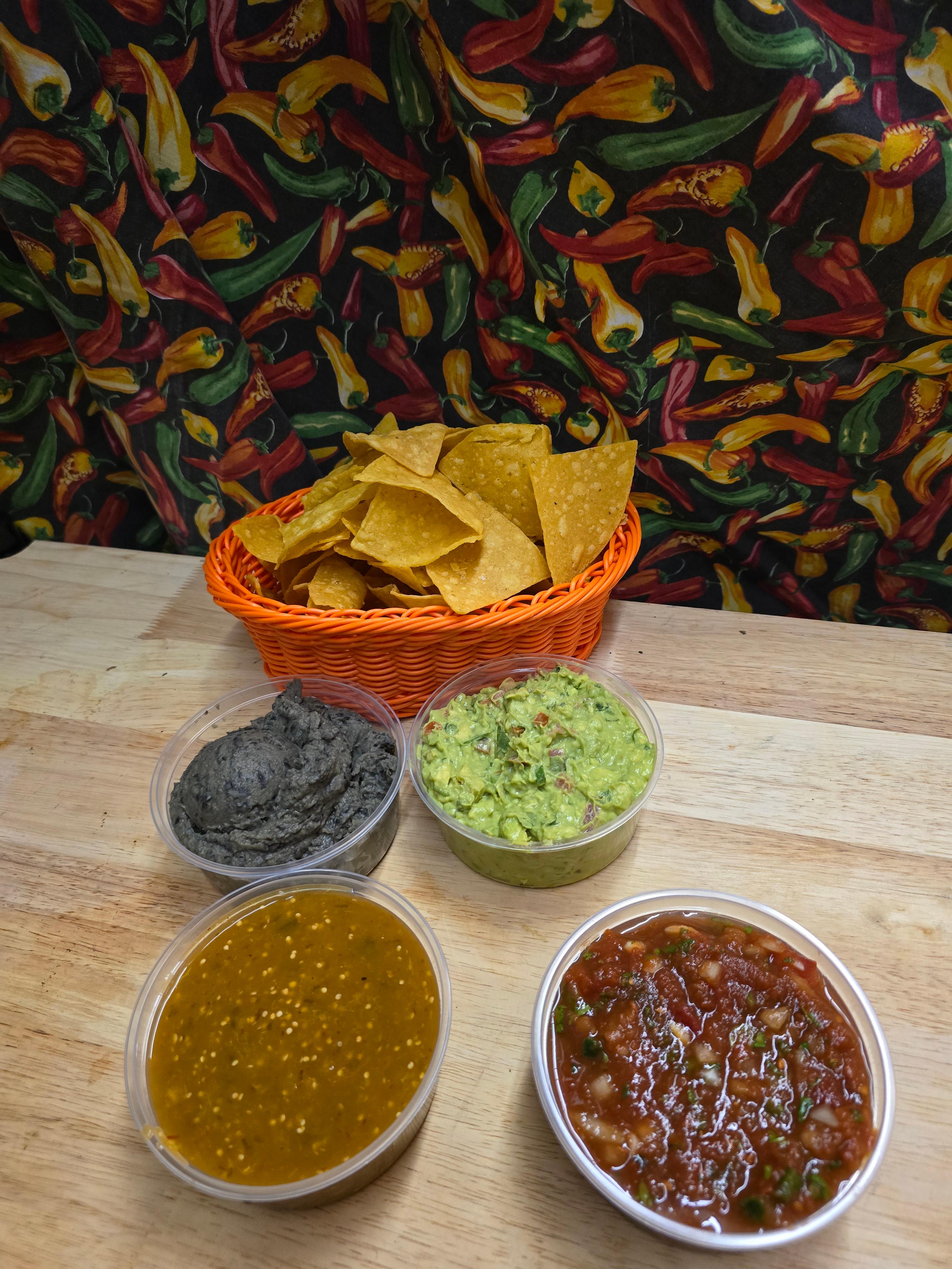 Super Salsa Sampler.