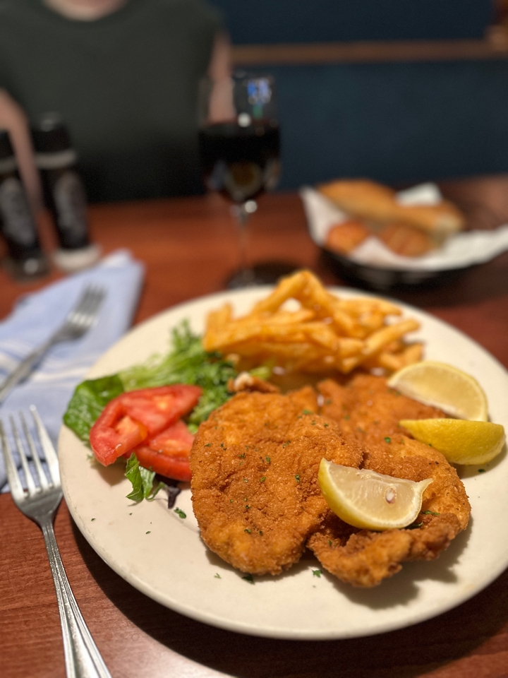 CHICKEN MILANESE.