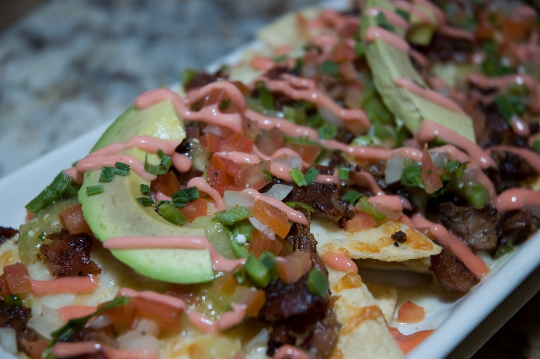 Milton's Style Rib Nachos.