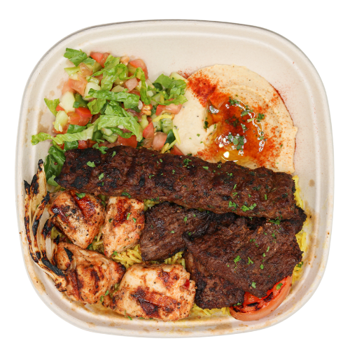 Mixed Kabab Plate.
