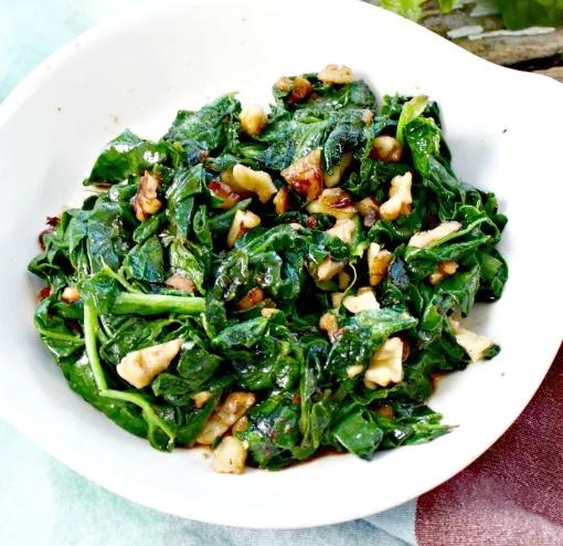 SIDE OF SPINACH.