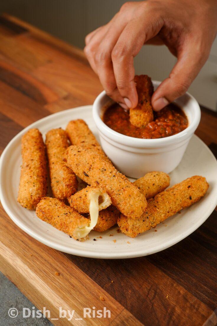 Mozzarella Cheese Sticks.