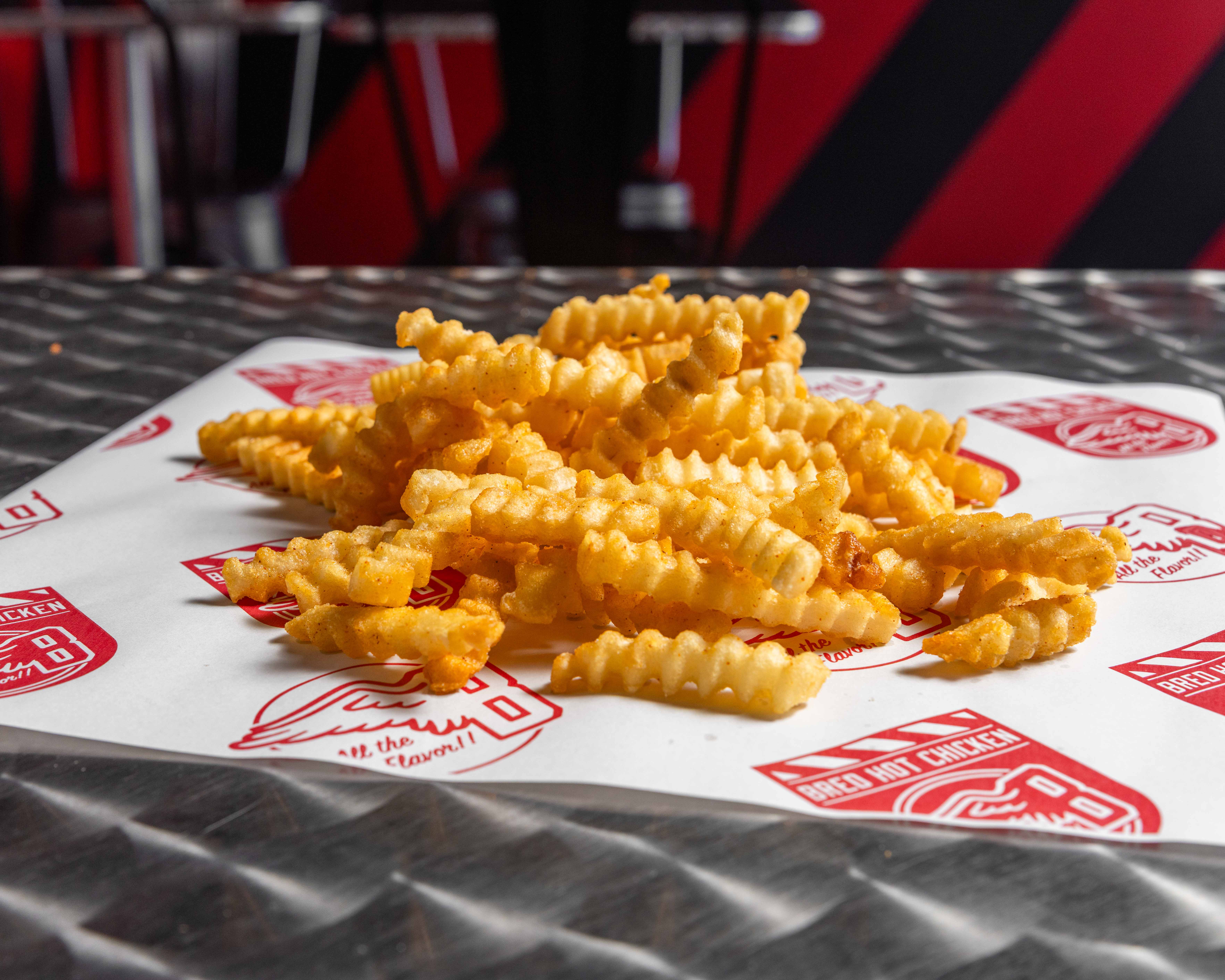 Crinkle Cut Fries.