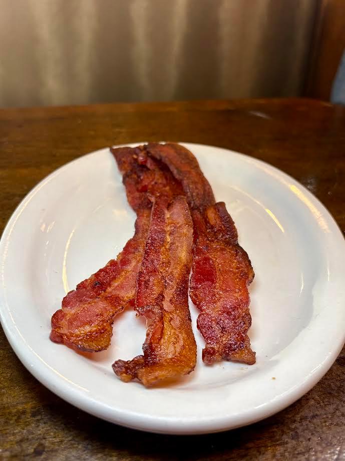 Three Bacon Strips.