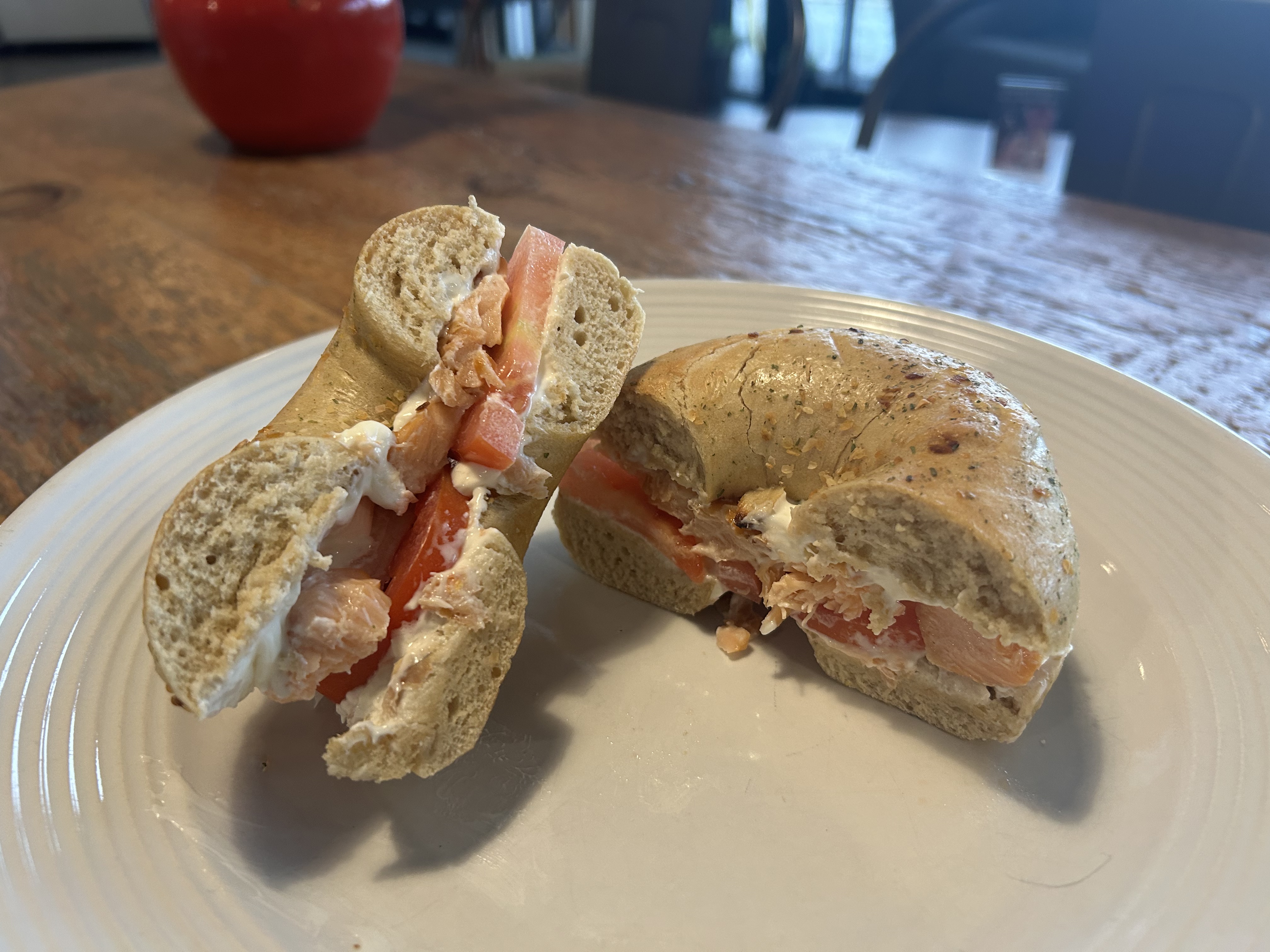 Smoked Salmon Bagel (SSB).