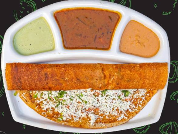 Vijayawada Paneer Dosa.