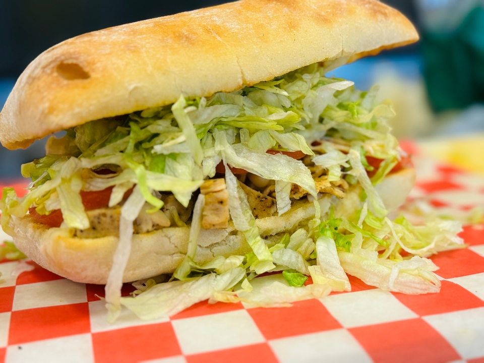 Pepper Jack Chicken Panini.