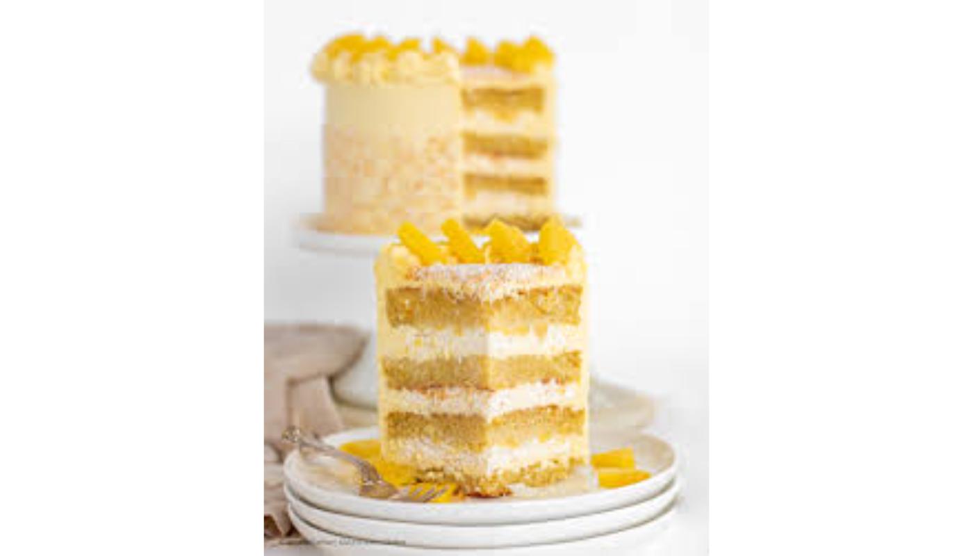 Pineapple  cream Cake.