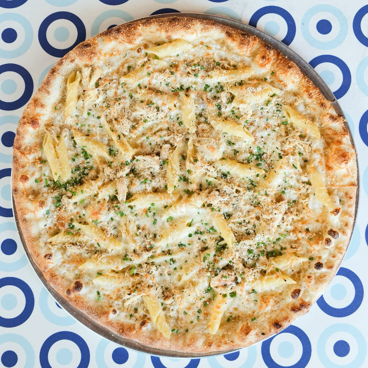 12" Chicken Alfredo.