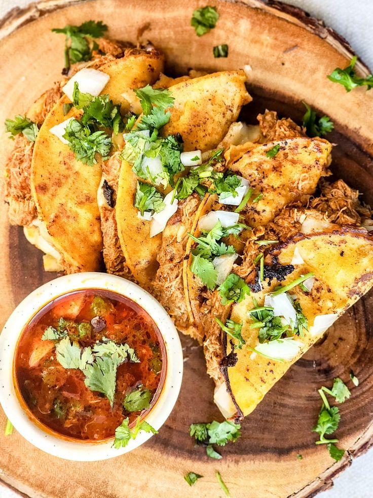 Chicken Birria Taco_.