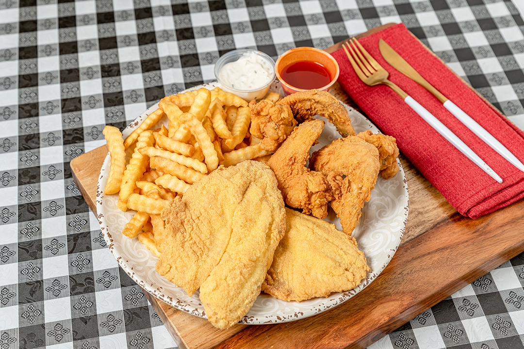 4#Wing & Fish.