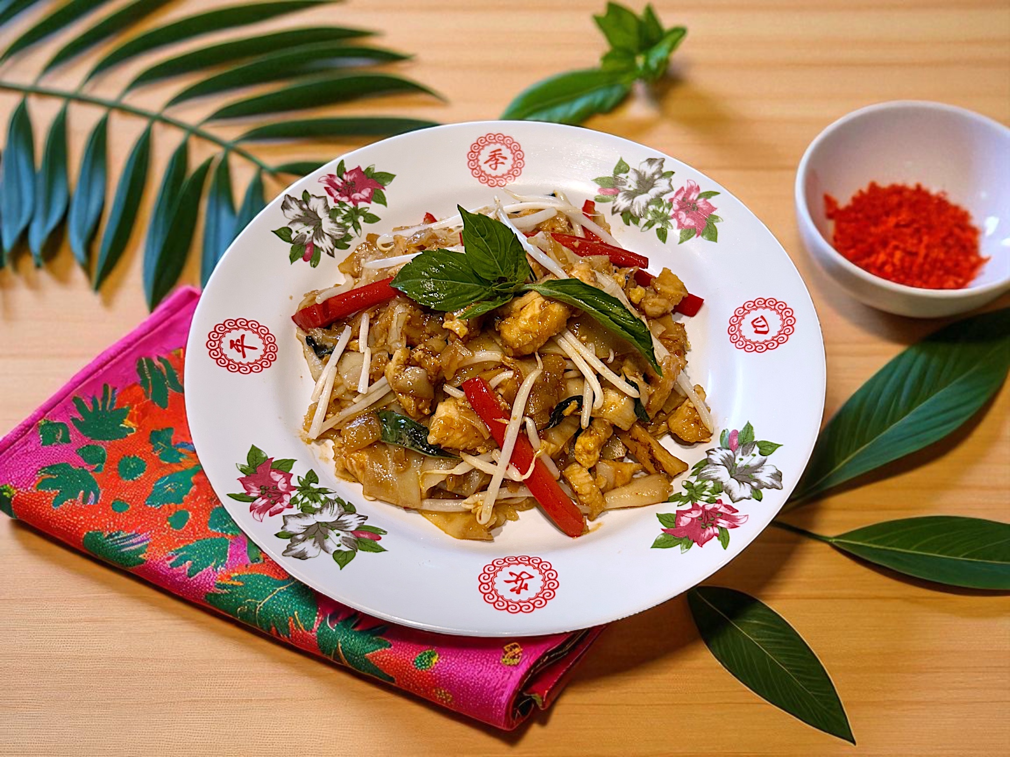 #60 Drunken Noodle ผัดขี้เมา.