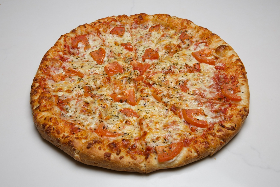 Large Margarita Pizza.