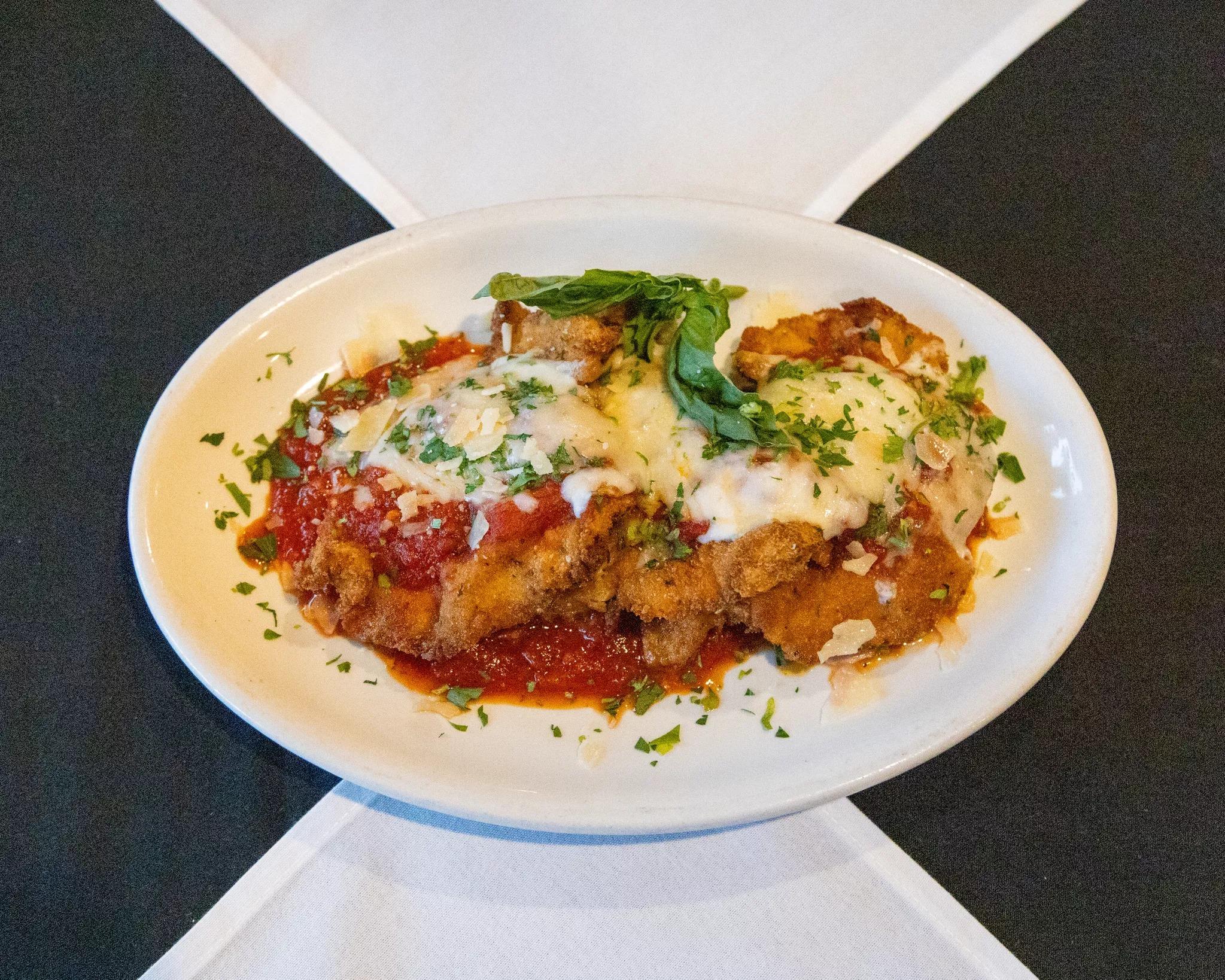 Vitello Parmigiana.