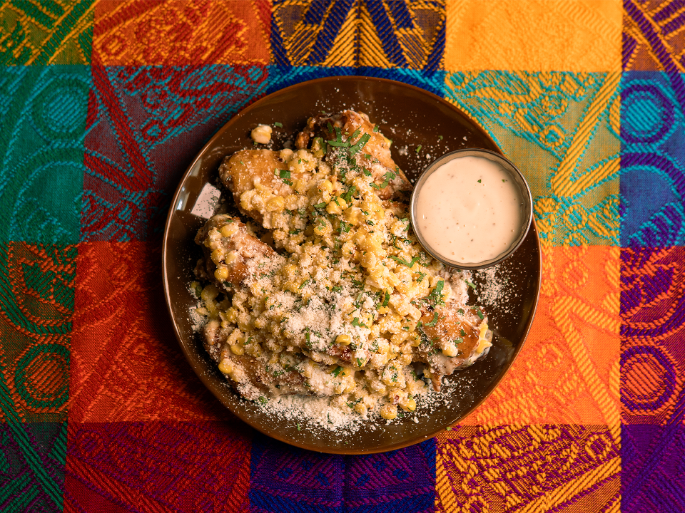 Elote Wings.