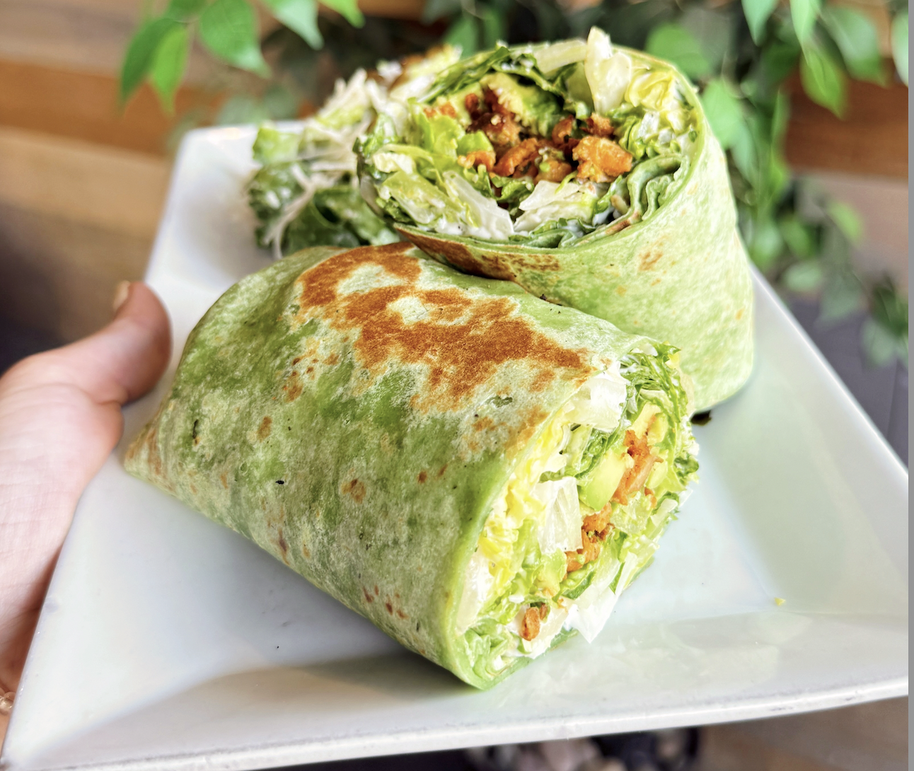 Chickun Caesar Wrap.