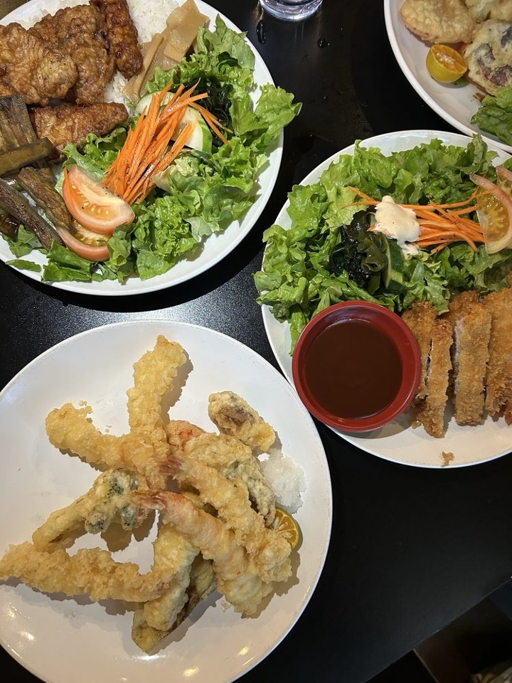 Vegetable Tempura Plate.