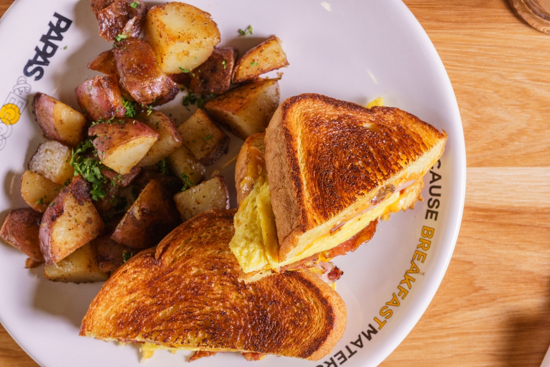 Brioche Egg Sandwich.