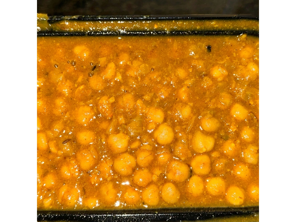 Chana masala.