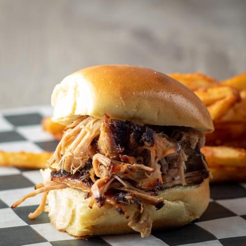 Kids' Pulled Pork Slider.