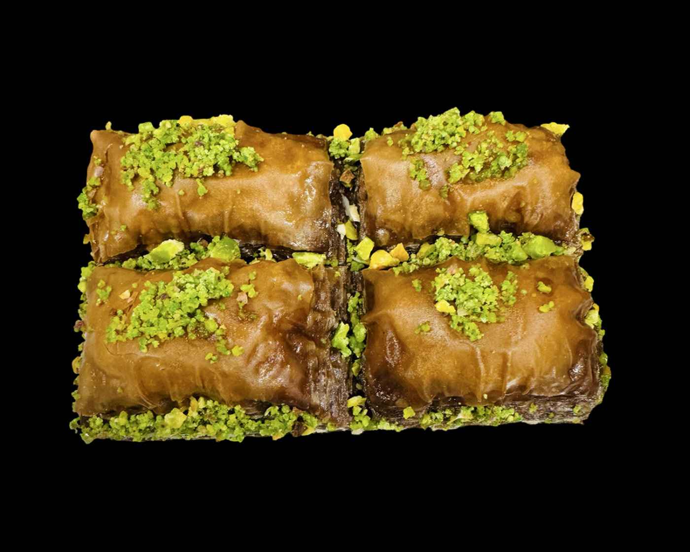 4 Mini Chocolate Baklava.